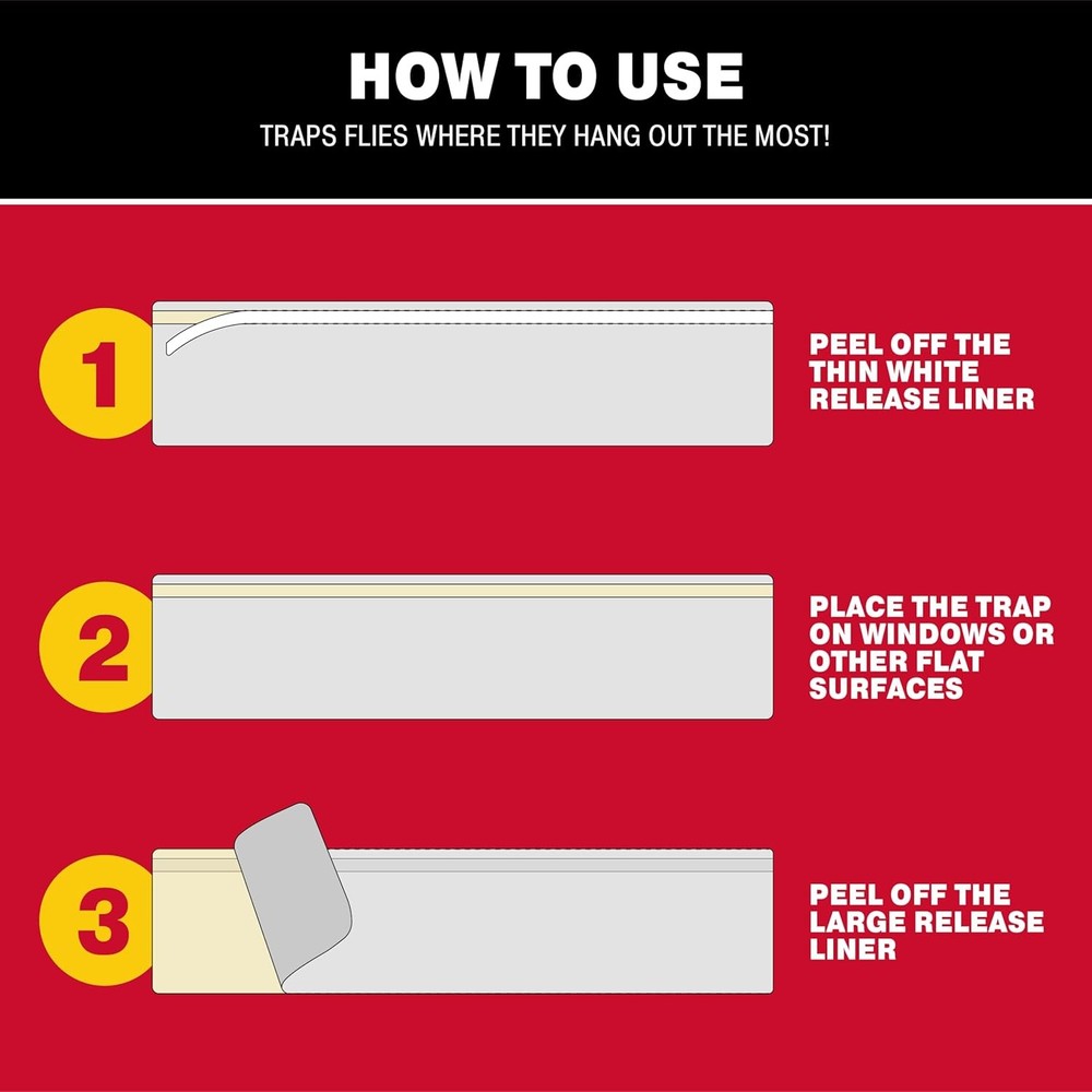 Catchmaster XL Window Fly Traps for Indoors