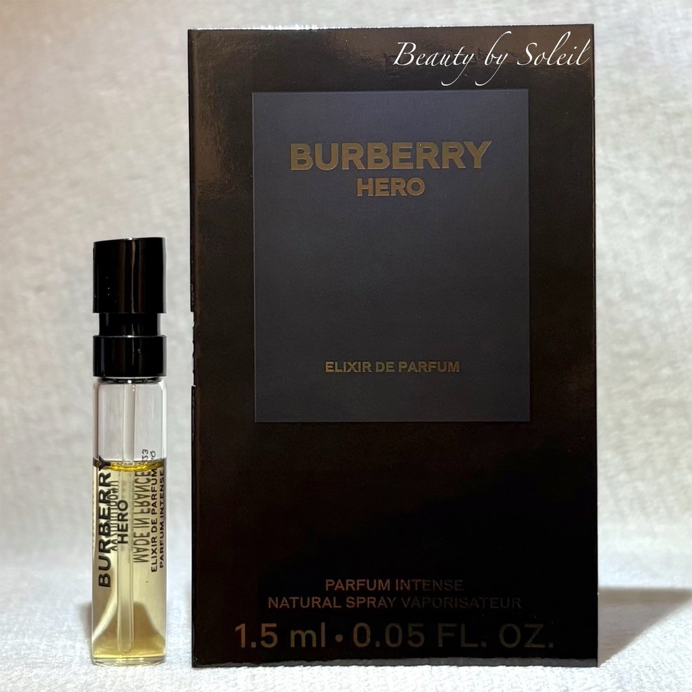 Burberry Hero ELIXIR de Parfum Intense Sample Spray .05oz, 1.5ml *2026 Release*