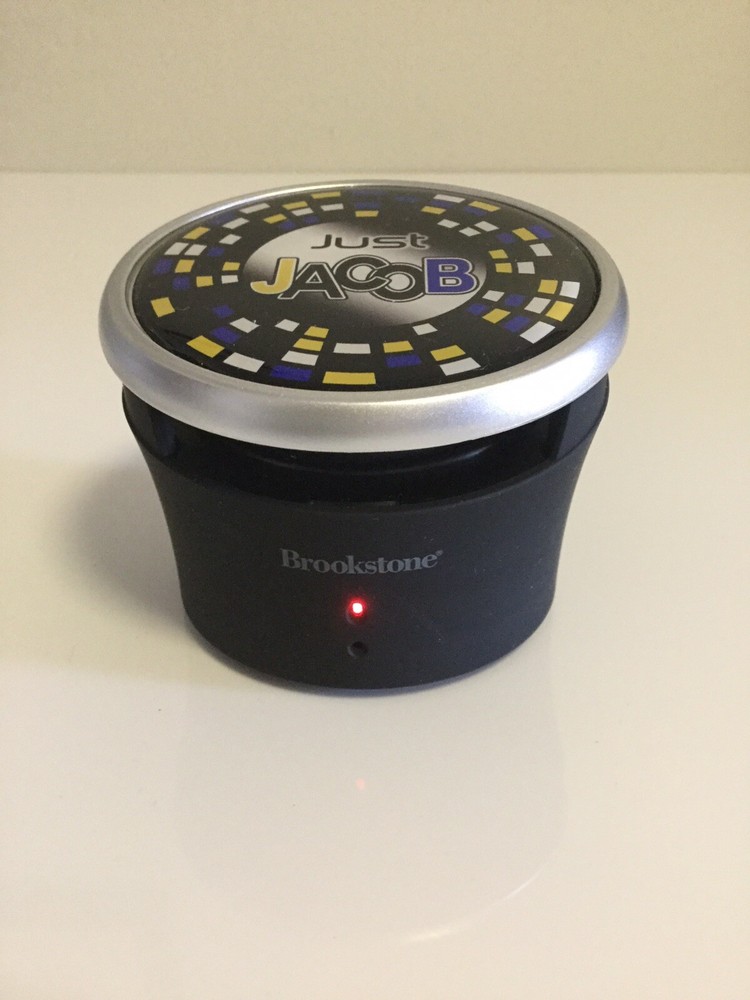 Rare Brookstone Bluetooth Drum Speaker NEW IN BOX