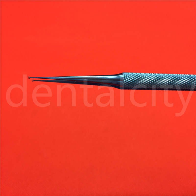 Best Titanium Ringtip Forceps Ent Plastic Surgery Micro Fine Whole Ring Tip
