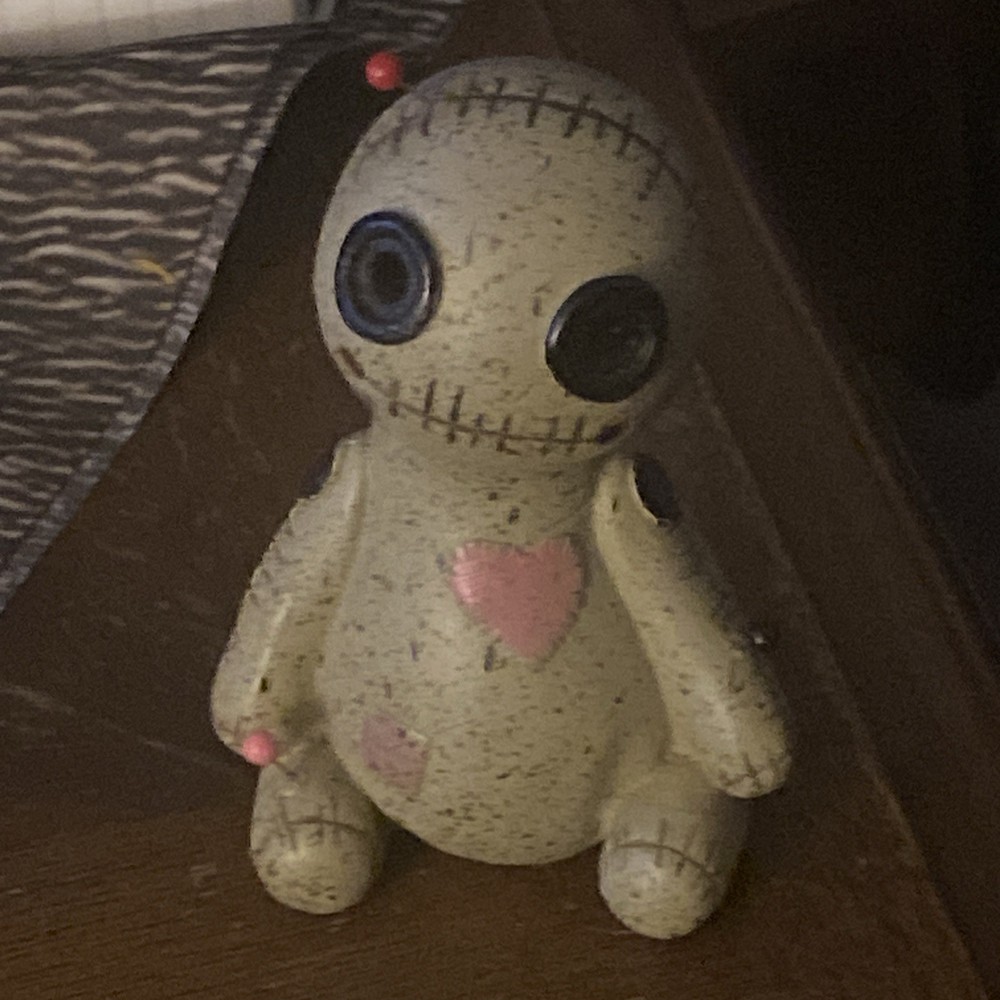 Voodoo Doll Incense Cone Burner Holder