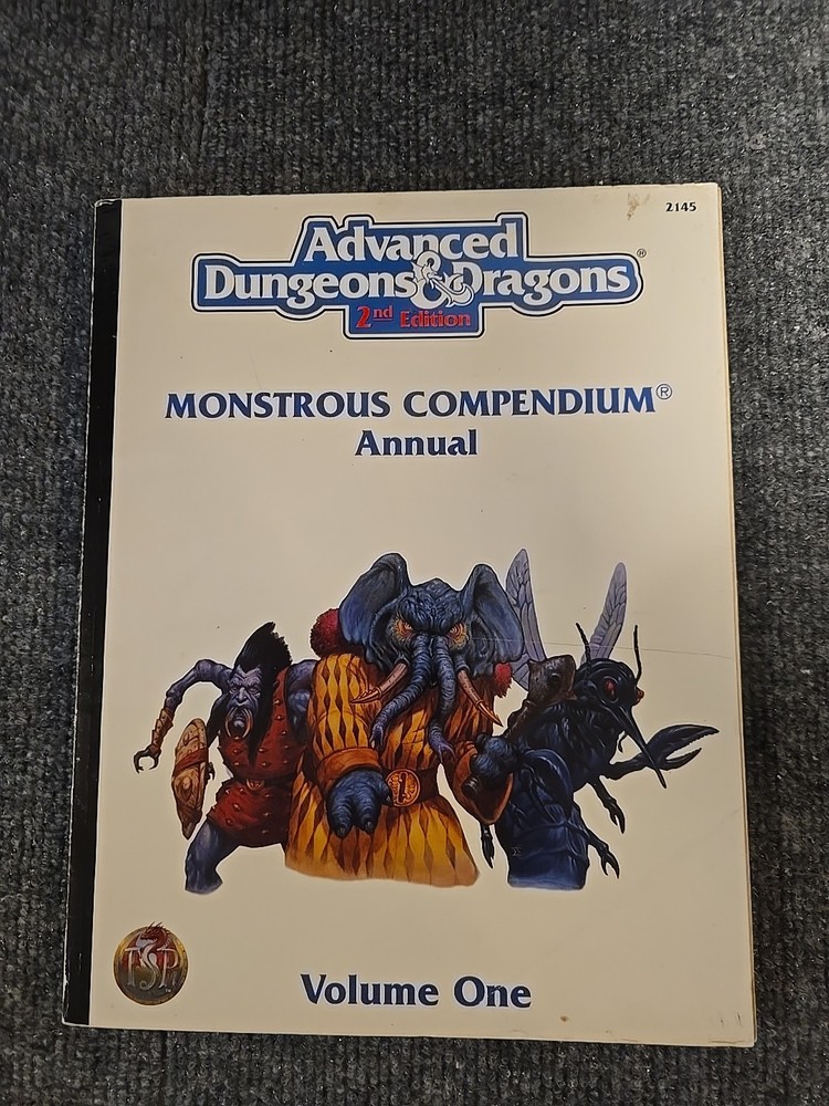 Advanced Dungeons & Dragons Monstrous Compendium Annual Volume One 1994