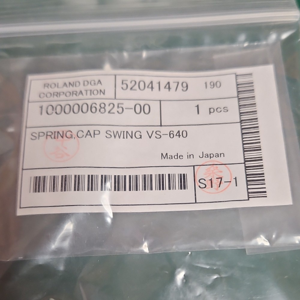 Roland 1000006825-00 Spring Cap Swing for VS-640 Printer Plotter Part