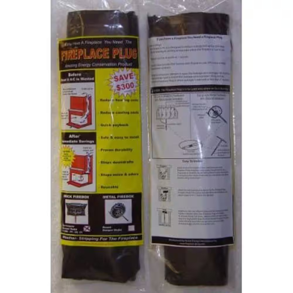 18 In. round Fireplace Plug