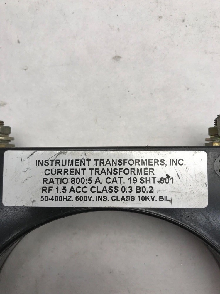 19SHT-801 Instrument Transformers Current Transformer 800:5A ITI