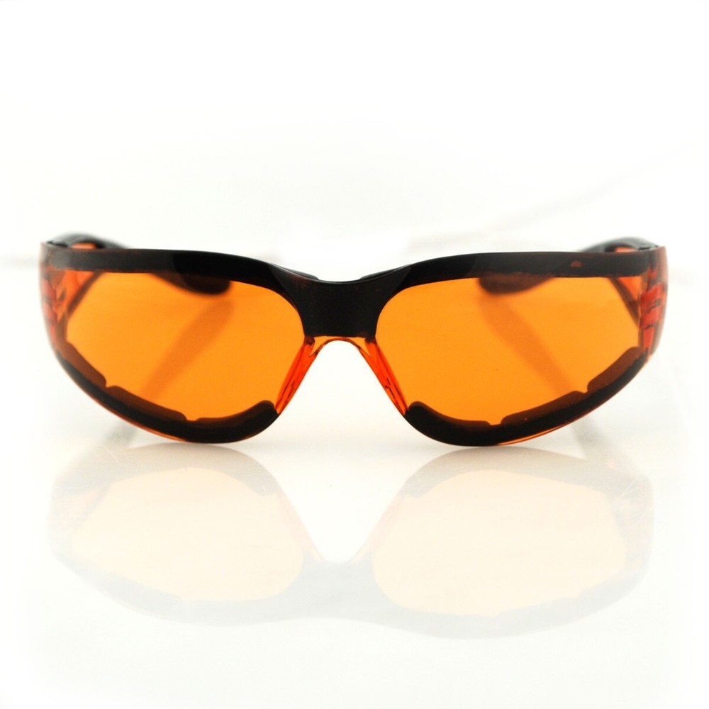 Bobster® Shield 2 Gloss Black Frame Amber Lens
