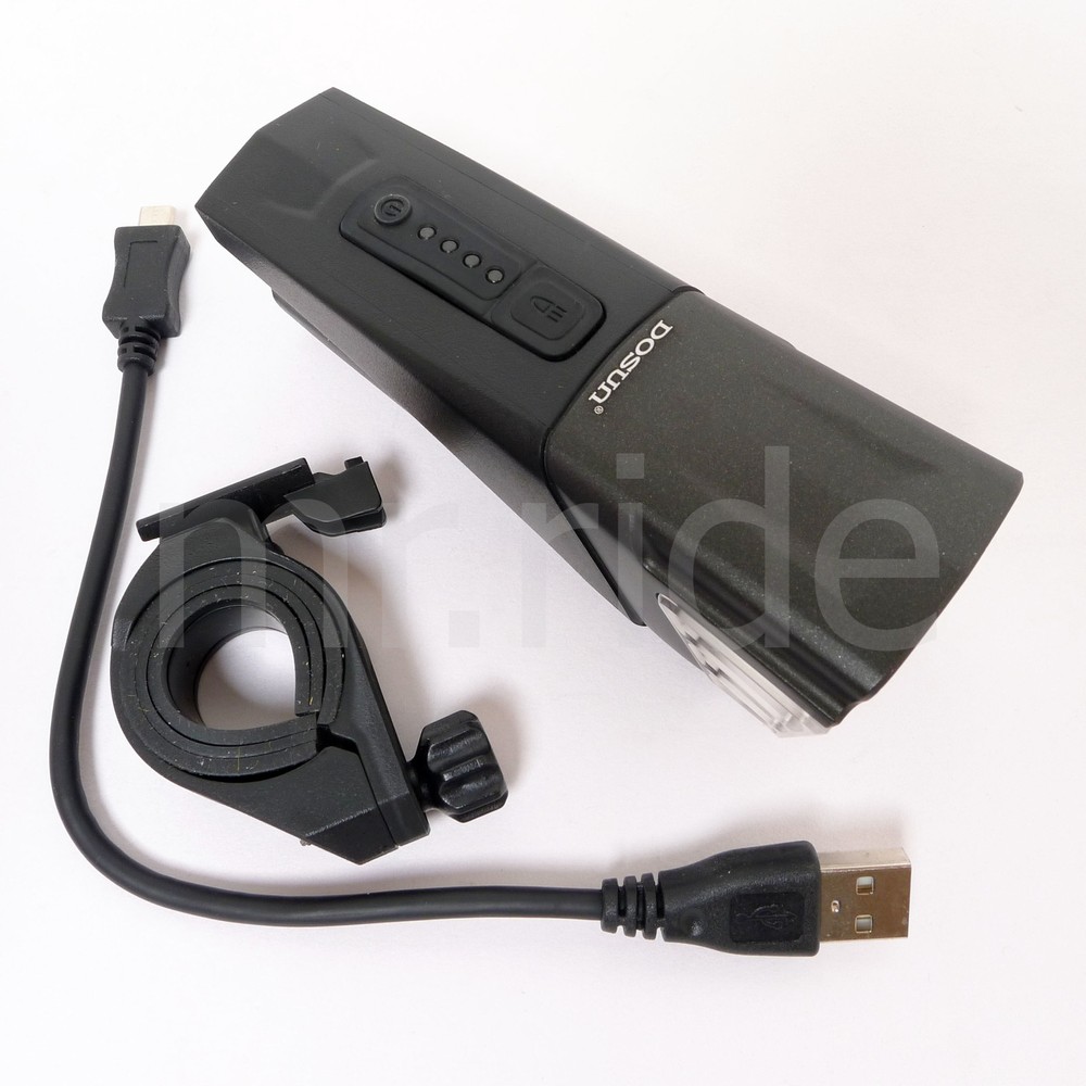 mr-ride Dosun AF500 USB Rechargeable Front light - Black