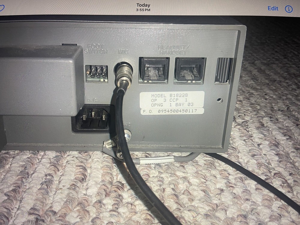 MOTOROLA DISPATCH CONSOLE CONTROL CENTER CENTRACOM B1822B