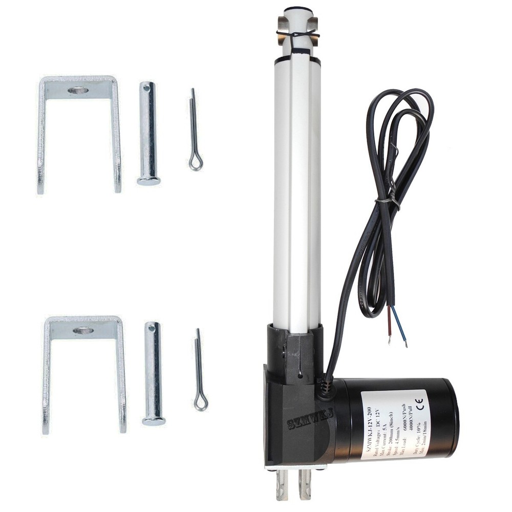 6000N DC 8" Linear Actuators &Controller DIY Single Axis Solar Tracker Sun Track