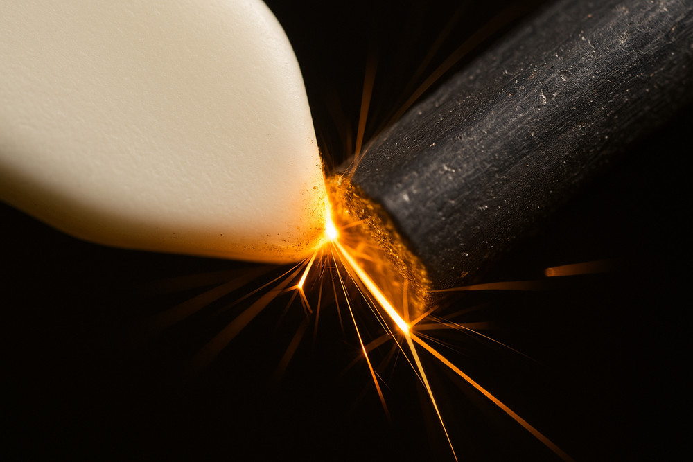 Ceramic Micro Striker Scraper Ferrocerium Rod Spark Tool Knife Sharpener 3 Pack