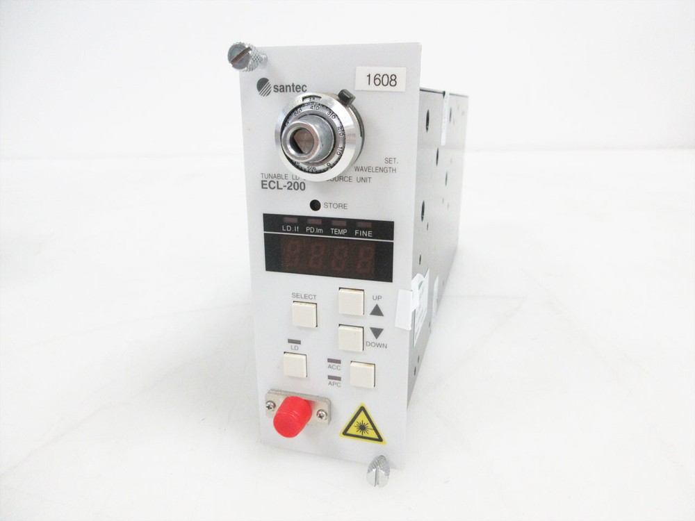 SANTEC ECL-200 LASER LIGHT SOURCE MODULE - BAD DIODE NO OUTPUT FOR MLS-8000