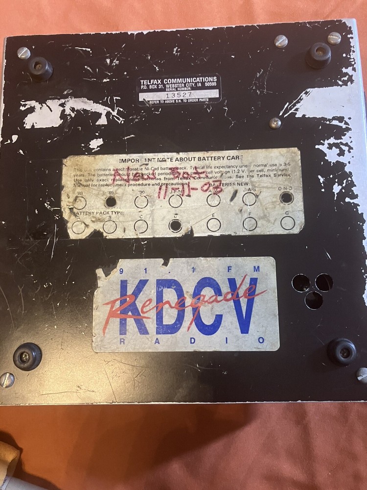 Telfax Communication Model Ten 32 With Headset