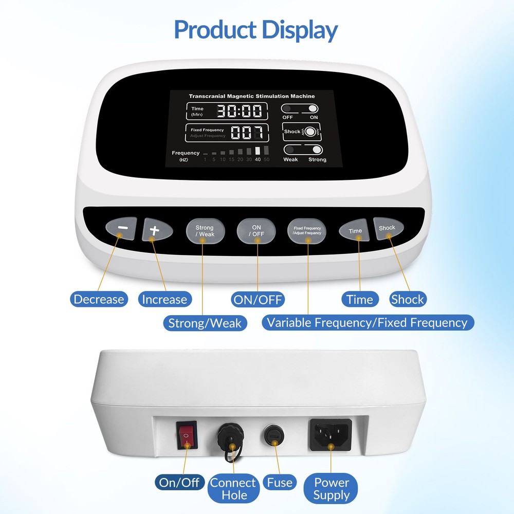 Transcranial Magnetic Stimulation rTMS Machine for Schizophrenia Anxiety Help