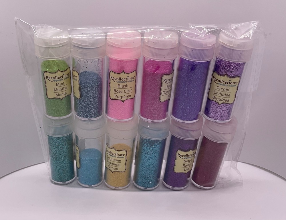 Crafting Glitter Multiple Colors & Styles ~ Crafts ~ Junk Journals ~ Bundle