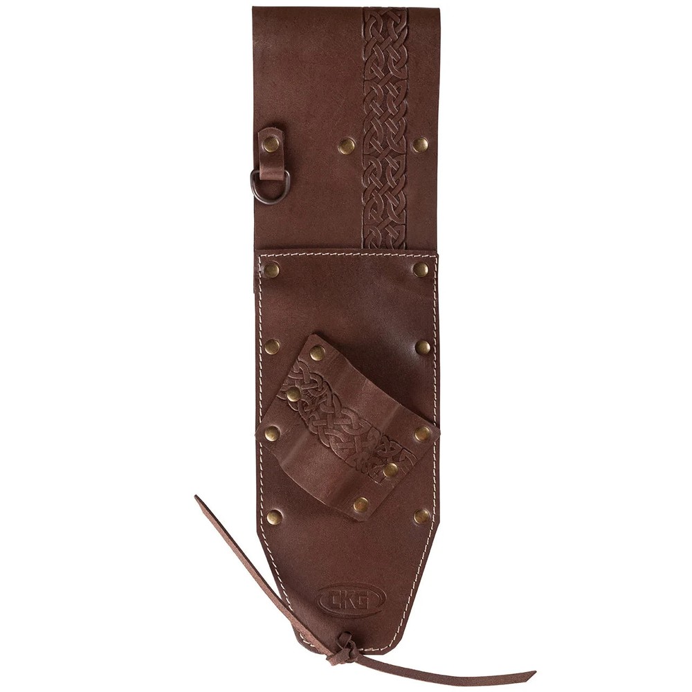 CKG Digging Tool with Leather Sheath Right Sided