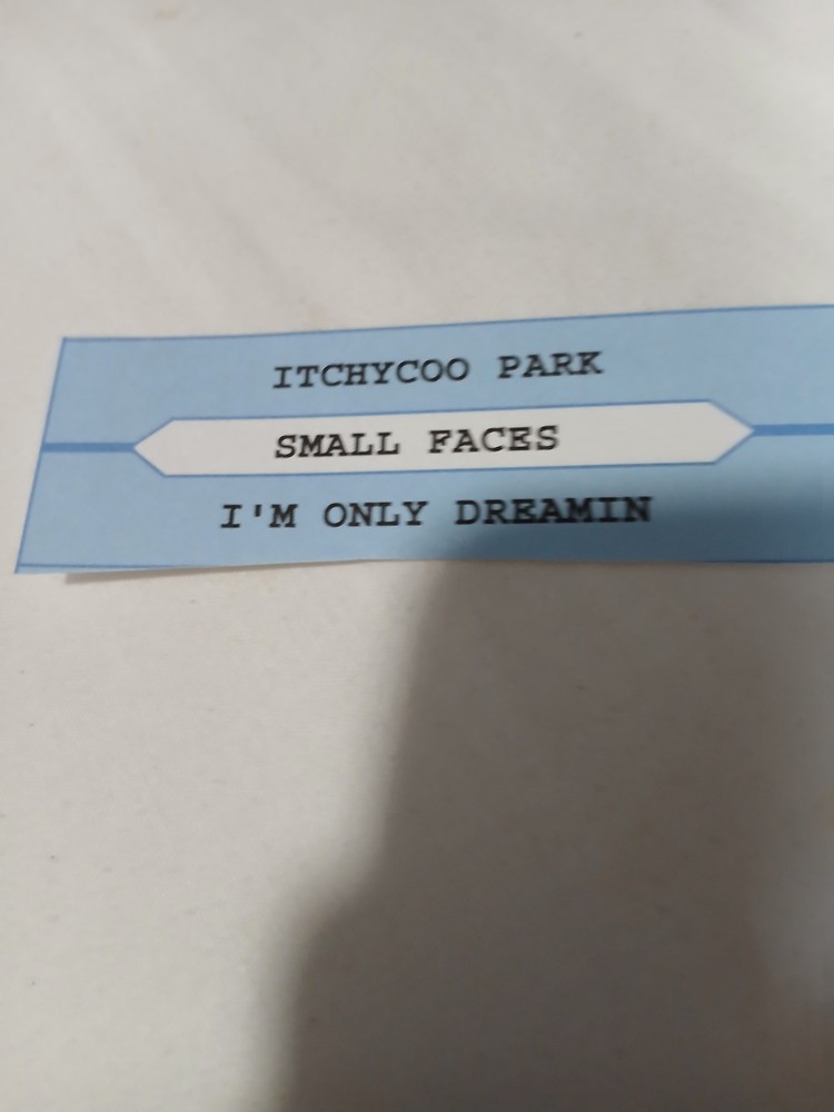 Small faces-itchycoo park jukebox title strip