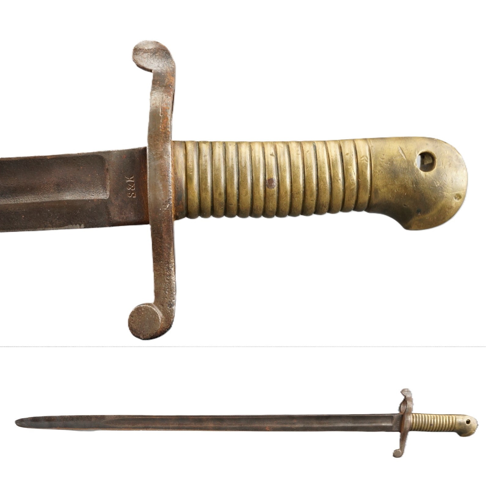 Snider Enfield M II Short Rifle Bayonet S&K German 28-Inch