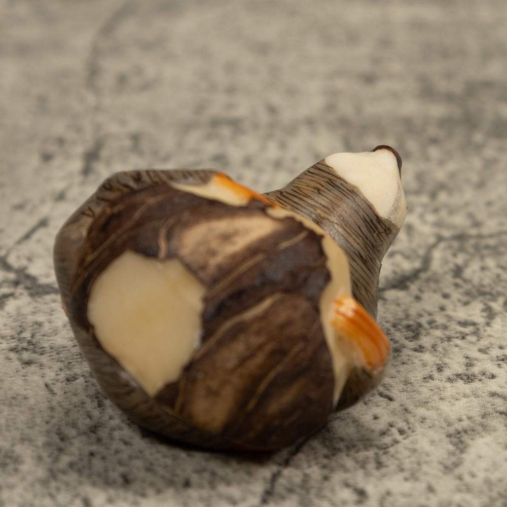 Brown Sloth Tagua Carving