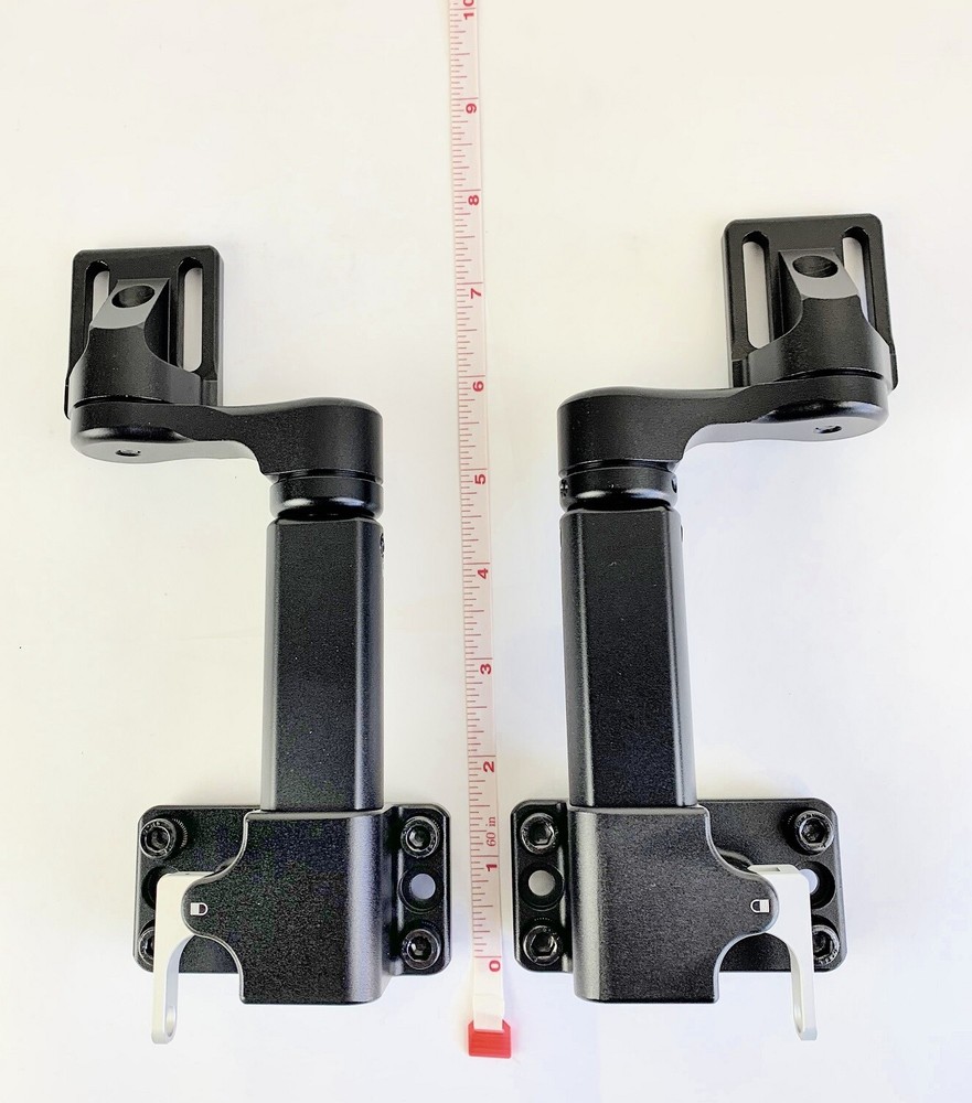 Wheelchair Thigh Hip High Profile Support Brackets Adjustable Pair Right & Left