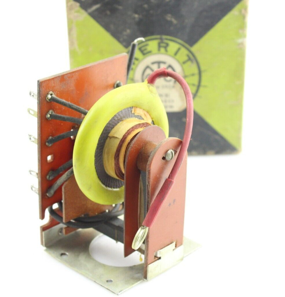 NOS Merit HVO-47 Horizontal Output Transformer Exact Replacement HOFFMAN 5156