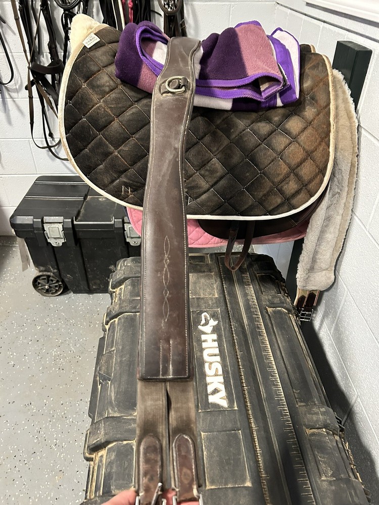 52” Leather English Girth