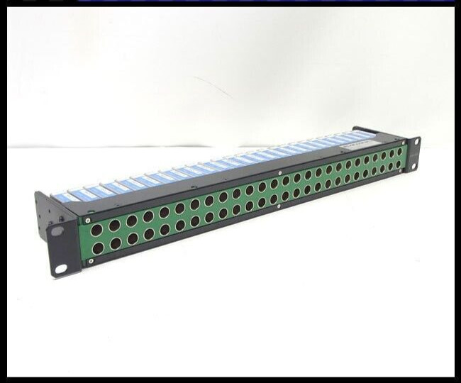 CANARE 26DV Video Patch Panel W/ DVJB-W 3G/SDI Modules 75Ω Green