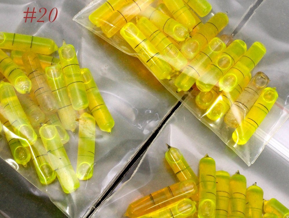 Level bubble VIAL REPLACEMENT PARTS Starrett? Stanley? davis tools 1 1/4 length