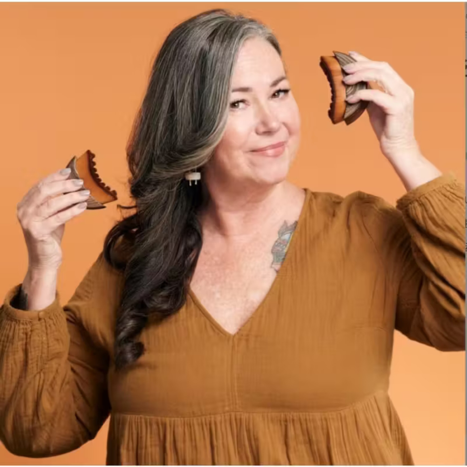 2 Pack New Lymphatic Contour Face Brush, Facial Gua Sha Massage Tool for Eye