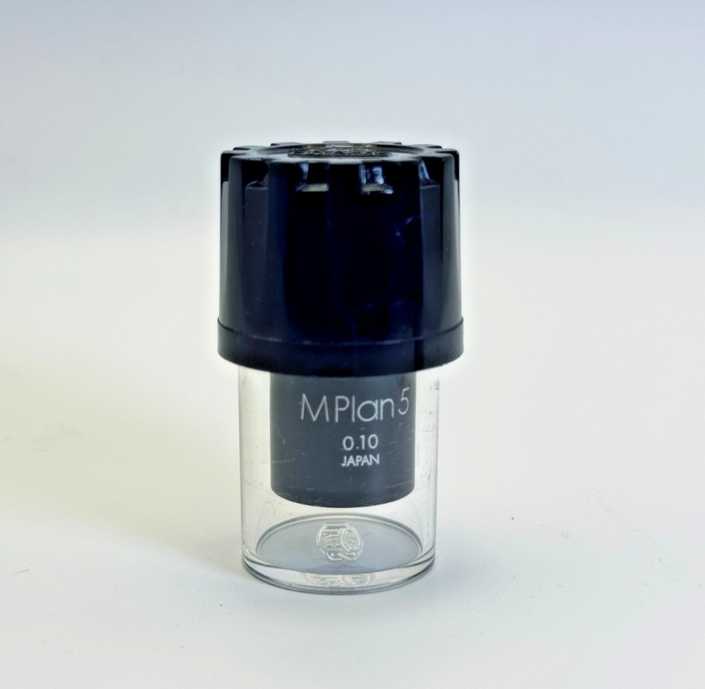 Olympus M Plan 5 0.10 Japan Microscope Objective - Pre-owned