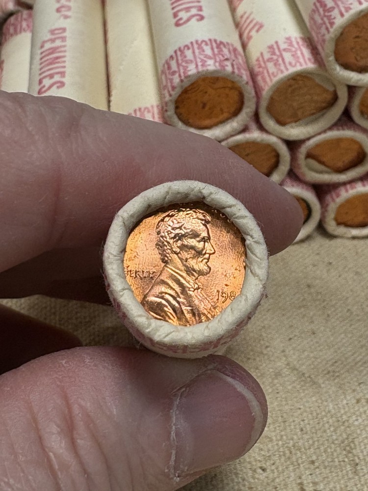 1984-P Lincoln Cent Unsearched Bankroll