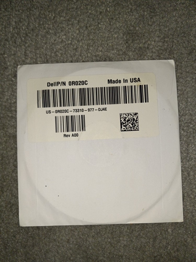 Microsoft Works 9 Installation CD 9.0 for Dell Computer Sealed 0R020C