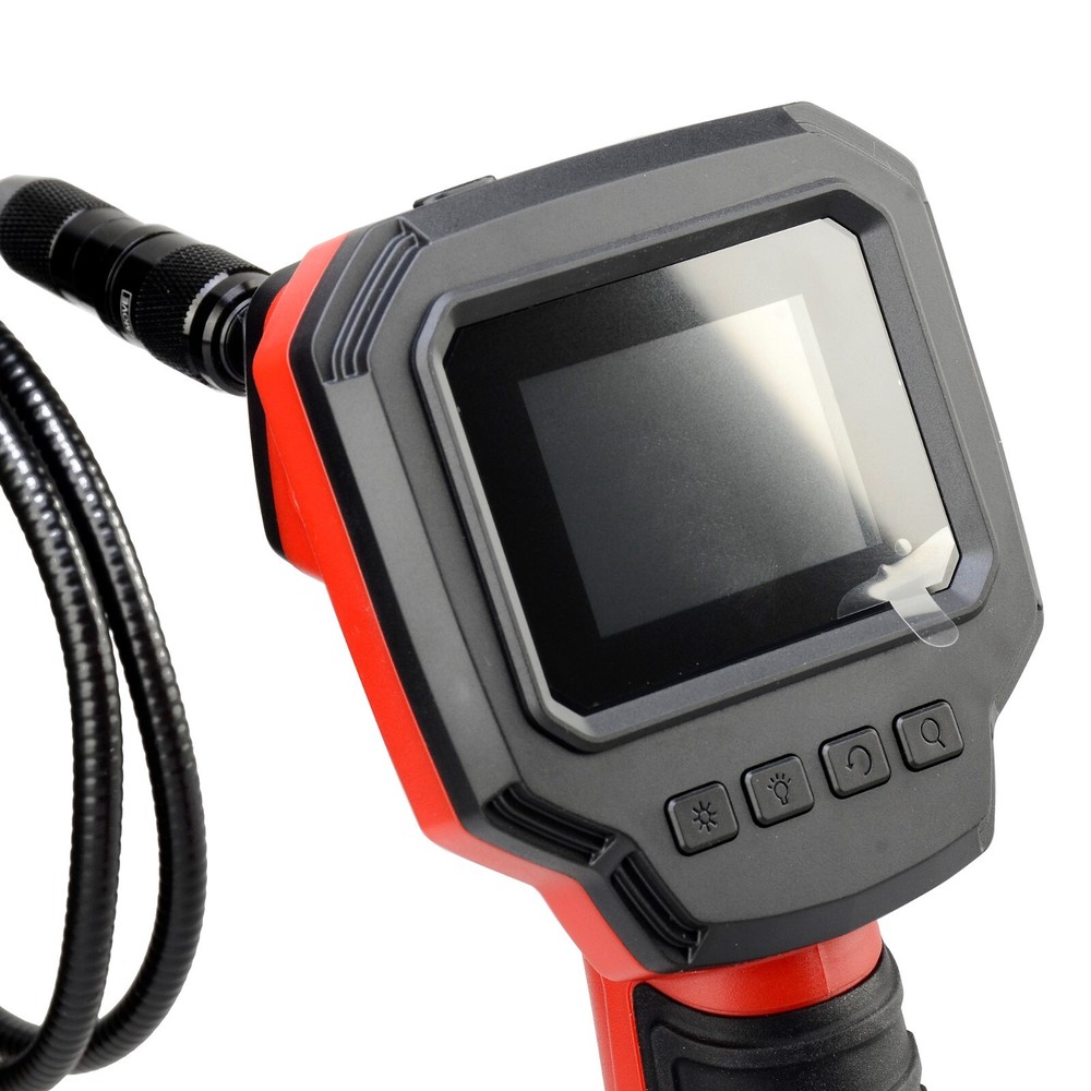 9mm Digital Inspection Camera, 2.4" LCD Screen, 38" Long Flexible Camera Cable