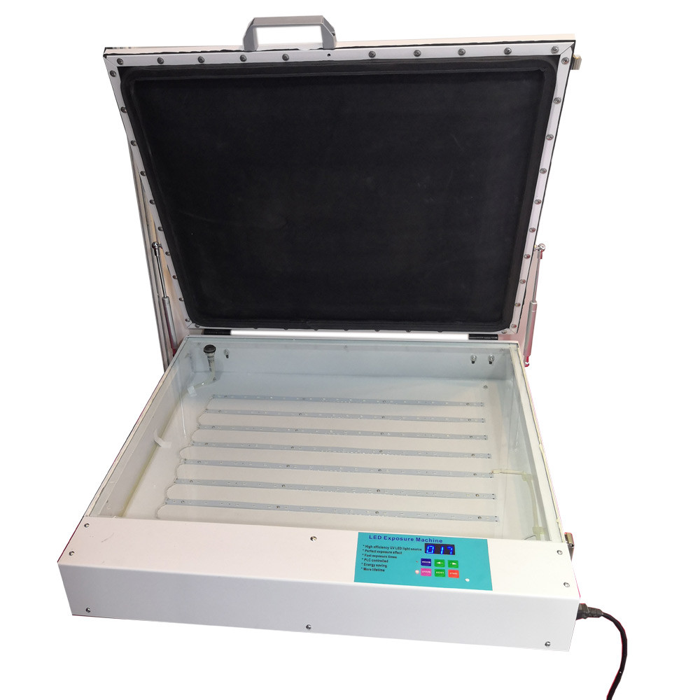 Tabletop Precise 20" x 24" 80W Vacuum LED UV Exposure Unit Screen Equipment