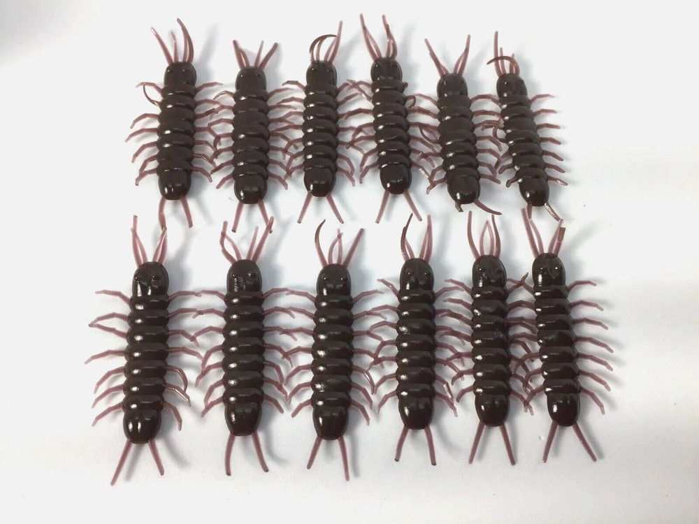 Scud / Sow Bug Lures 1-1/4" Brown, Solid Head / Body Only, 12/Pk