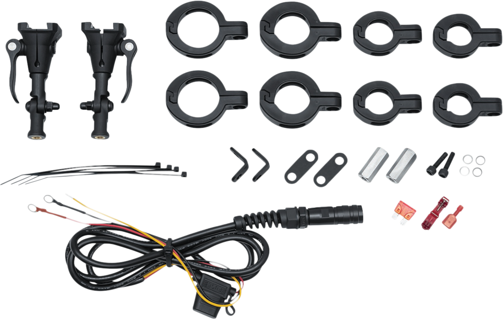 Kuryakyn WanderBar Portable Bluetooth Speaker Universal Motorcycle Mounting Kit
