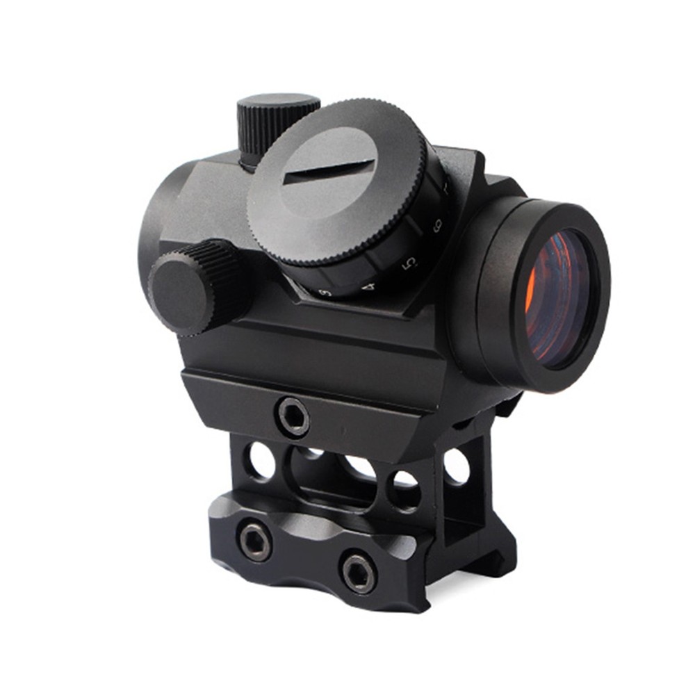 Micro Red Dot Sight Scope 3 MOA 1x25mm Reflex Sight W/ 1'' Riser 20mm Rail Mount