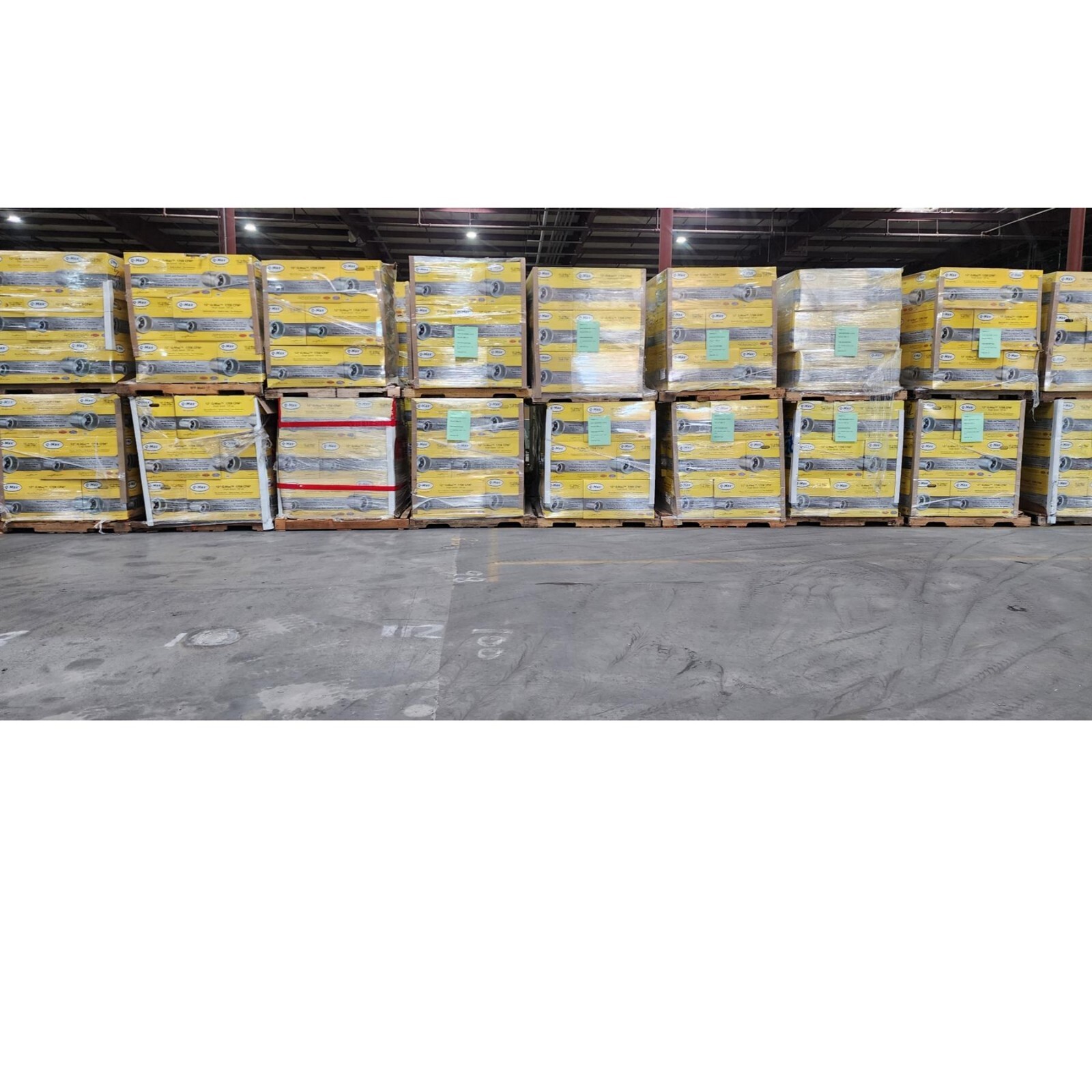 New Grow Fan Q-Max 12″ 1708 CFM 120V Single Speed 4.1A 3300 RPM 489W Hydroponic