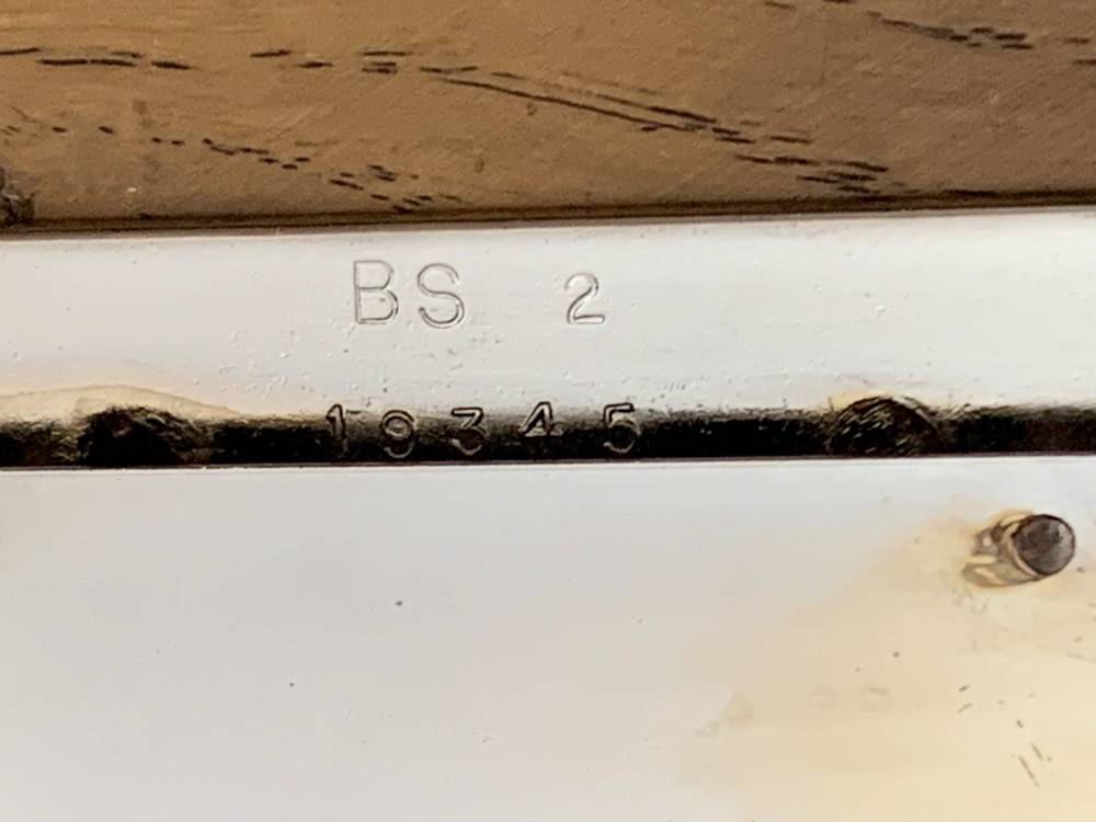 Original Chrome Dixie Campaigner Drawer Pull Handle BS1 19345