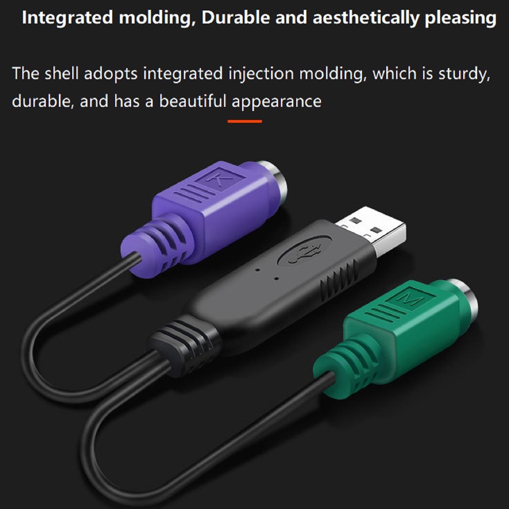 20cm Active Converter Connector Cable Adapter For Mouse Keyboard Scanner Laptops