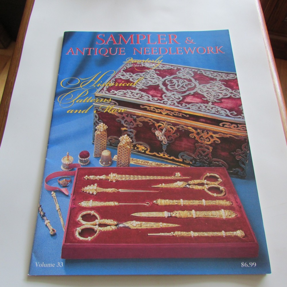 Sampler & Antique Needlework Quarterly Magazine Vol 33
