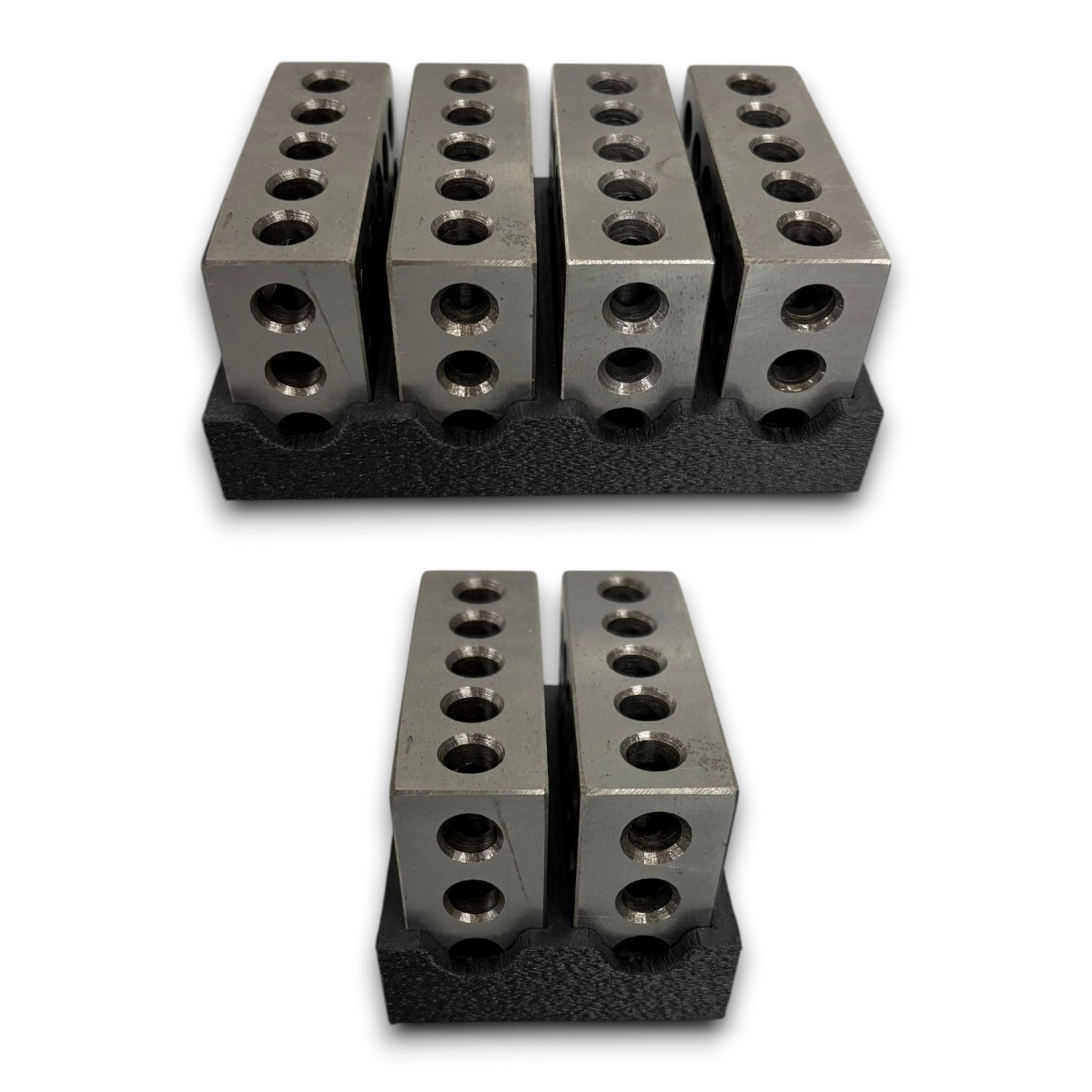 1-2-3 Block Organizer Holder – 2 or 4 Block Tray – Machinist Toolbox Storage