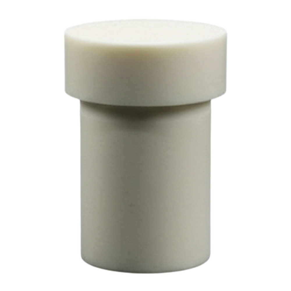 Billiard Cue Ferrule 13 3mm Upper Diameter White ABS Plastic Unthreaded Design