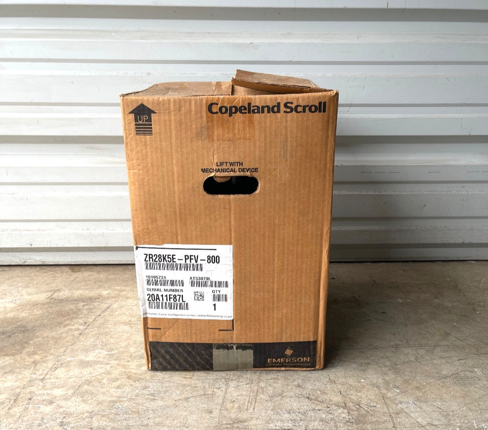 Copeland Scroll ZR28K5E-PFV-800 AC Compressor