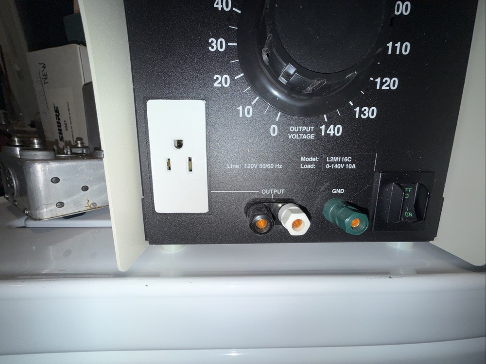 Powerstat L2M116C Variable Used Very Nice Autotransformer Works Good