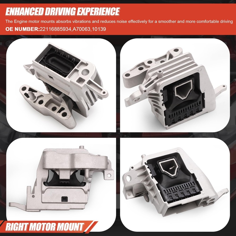 Engine Mount & Transmission Motor Kit 2014-2022 Mini Cooper,