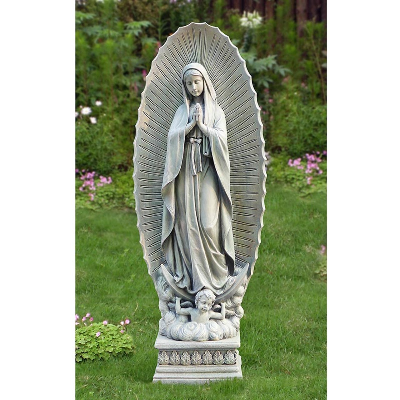 Our Lady of Guadalupe Garden Statue 37-1/2'' High (USUALLY SHIPS WITHIN 2 DAYS)