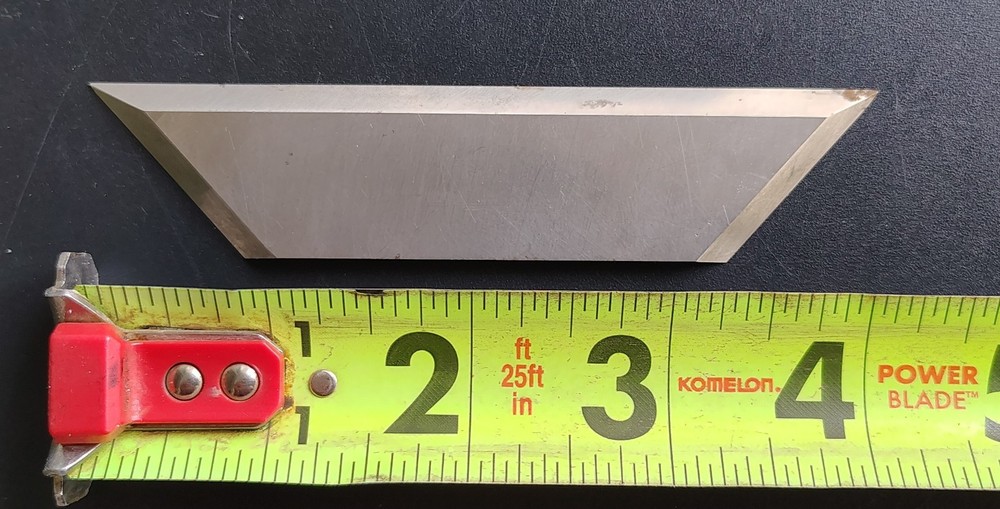 🗽 VINTAGE TOOLMAKER BUILT SHARP STRAIGHT EDGE MACHINIST/TOOLMAKER