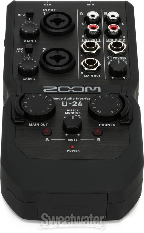 Zoom U-24 Handy Audio Interface