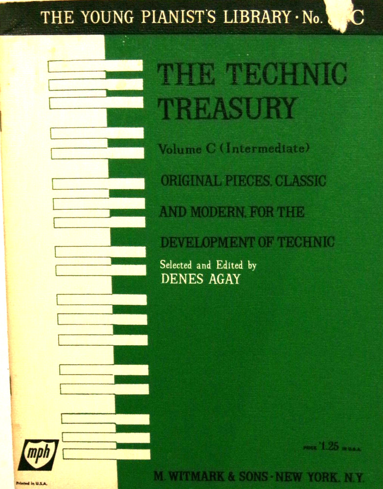 The Technic Treasury, Vol C (Intermediate) ed. by Denes Agay, Witmark, NF