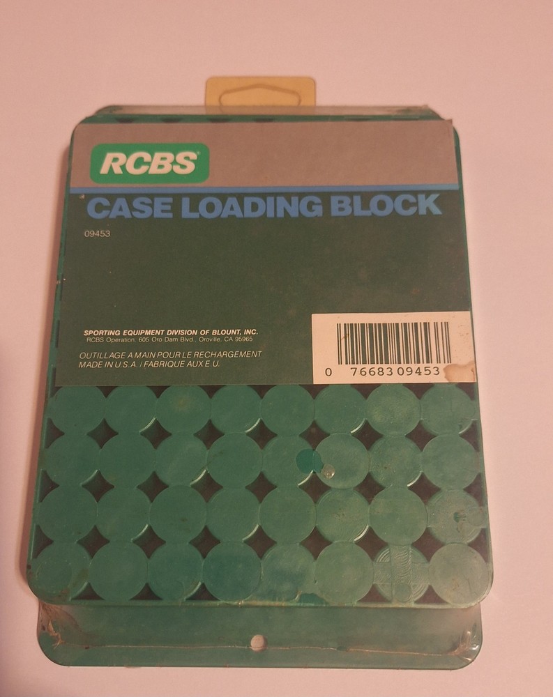 RCBS Case Loading Block (09453) NOS